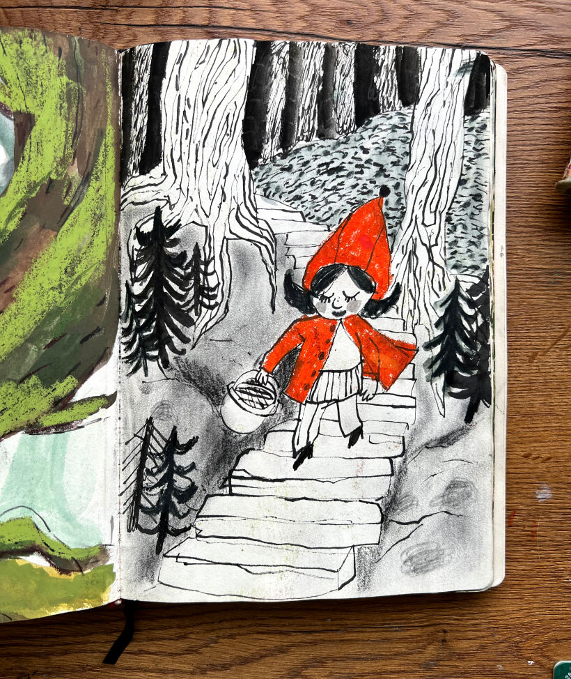 My project for course: Sketchbook Techniques for Children's Illustration 14
