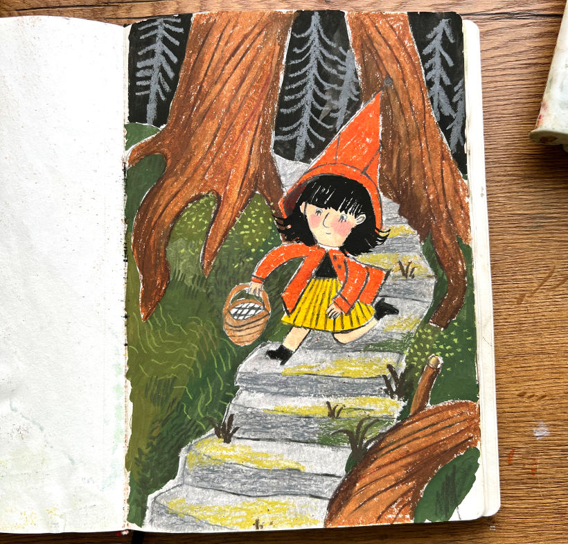 My project for course: Sketchbook Techniques for Children's Illustration 16