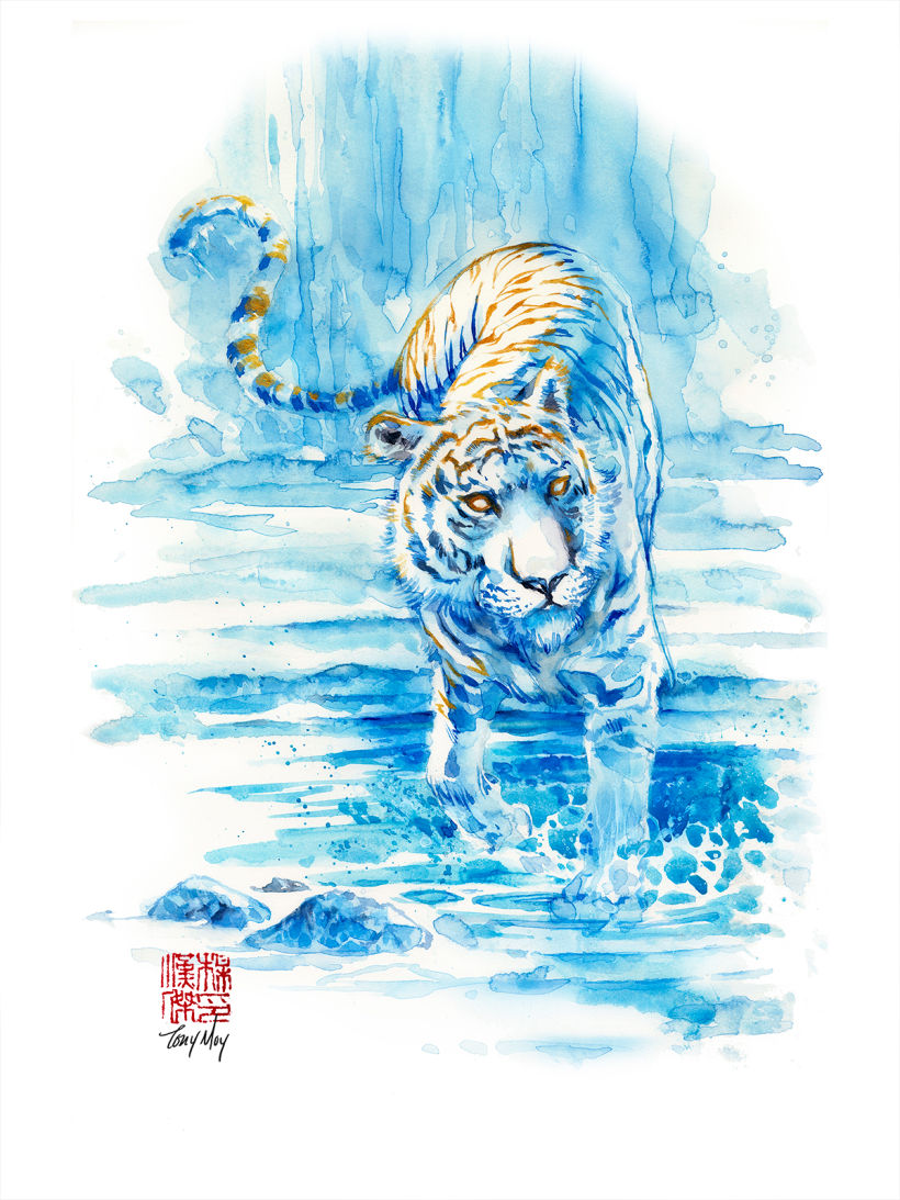 Animal and wildlife Watercolors 1