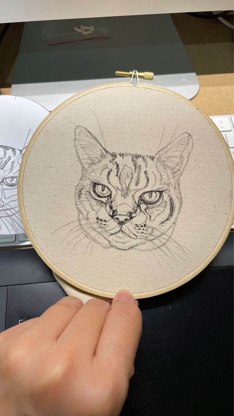 My project for course: Realistic Embroidery Techniques 1