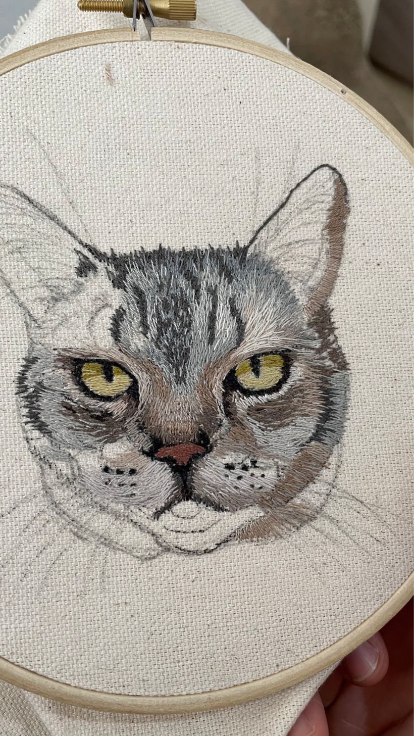 My project for course: Realistic Embroidery Techniques 4