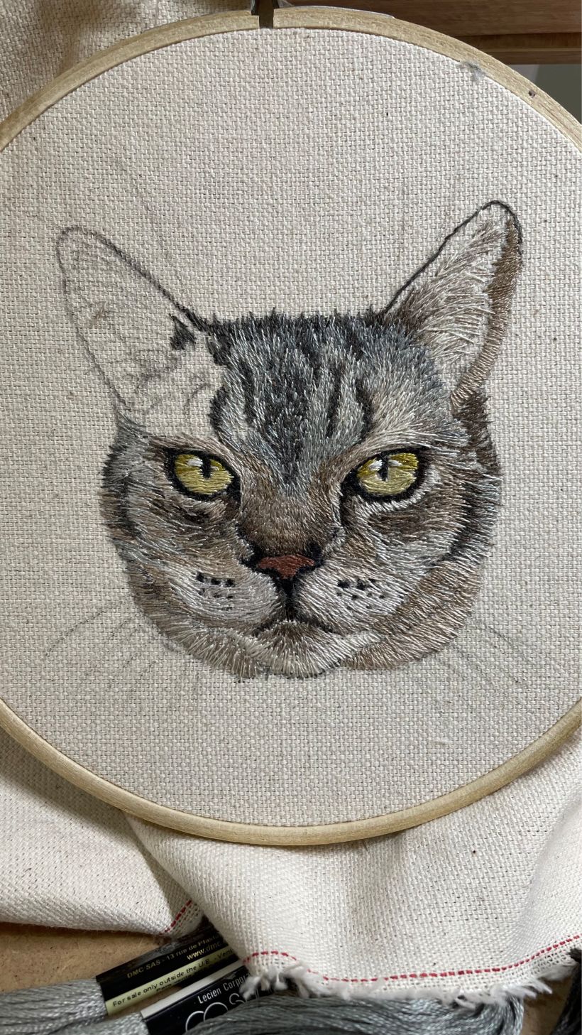 My project for course: Realistic Embroidery Techniques 5