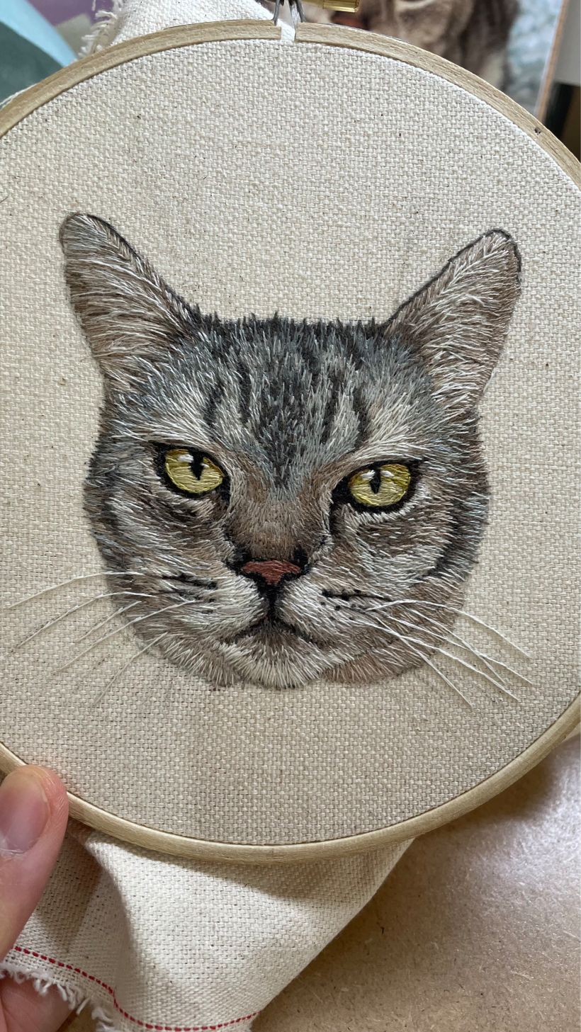 My project for course: Realistic Embroidery Techniques 6
