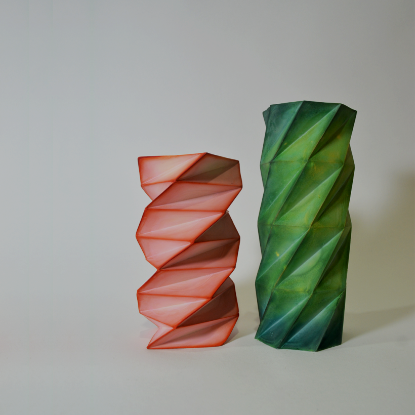 Mi proyecto del curso: Moldes geométricos hechos a mano: diseña objetos facetados 1