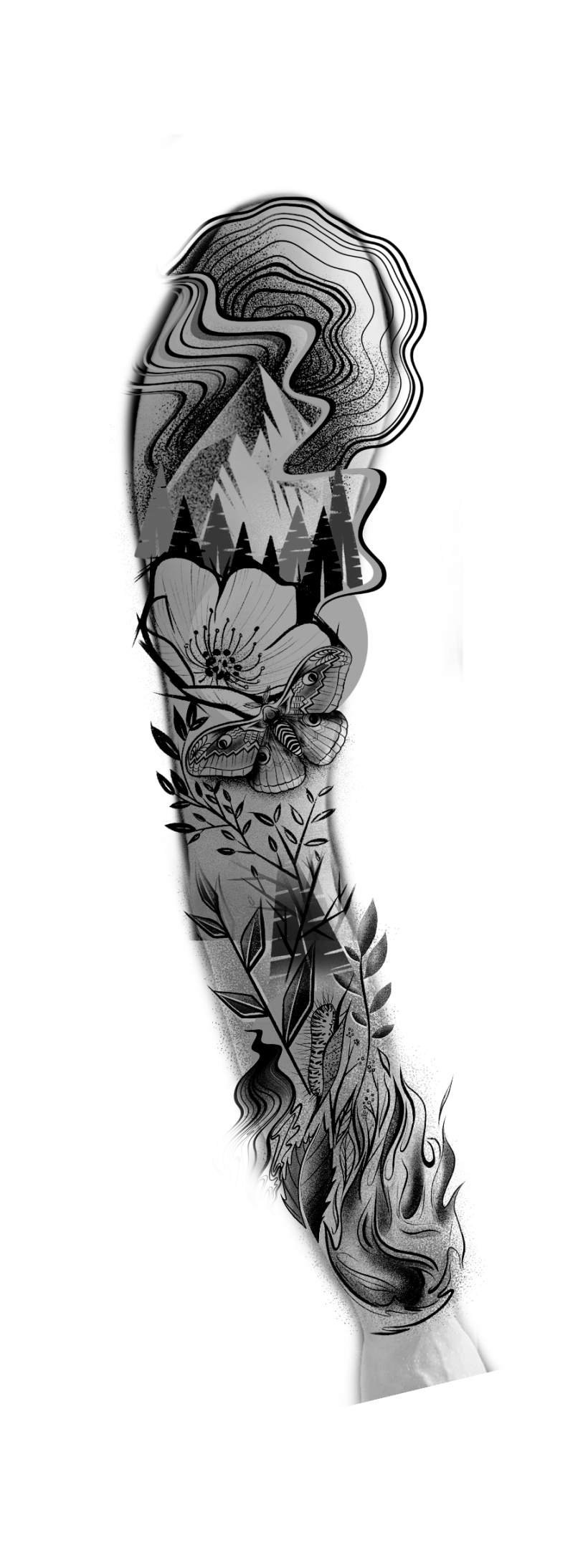 Details more than 81 sleeve tattoo nature super hot  thtantai2