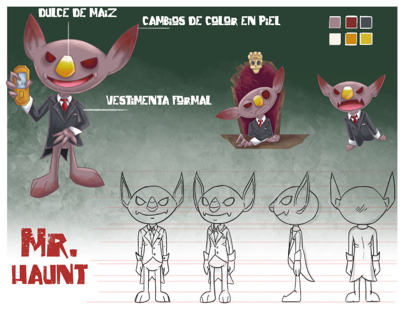Mi proyecto del curso: Diseño de personajes para videojuegos y aplicaciones 3