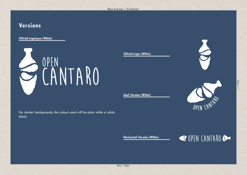 Open Cantaro: Brandbook  7
