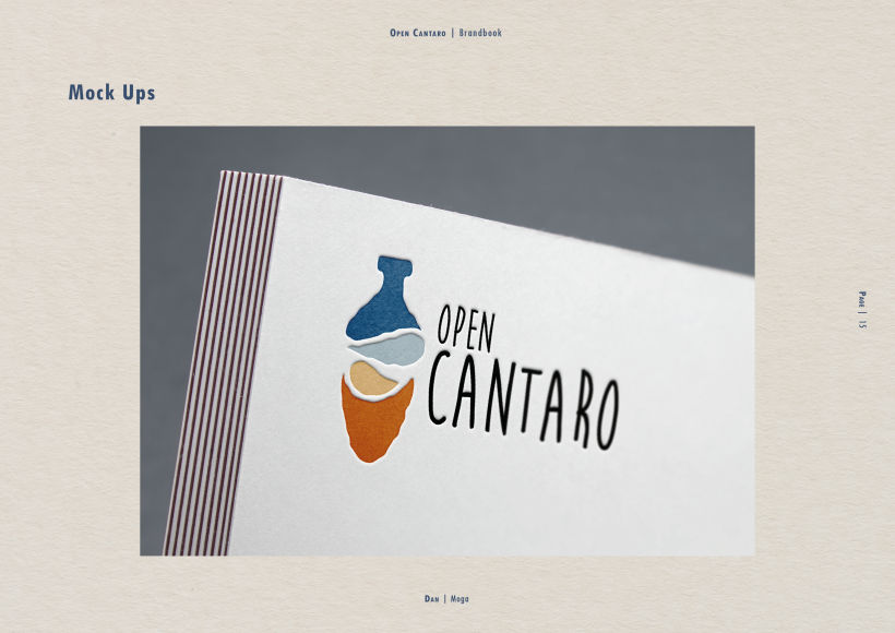 Open Cantaro: Brandbook  15