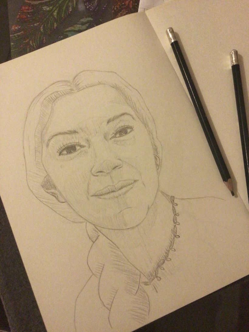 Mi proyecto del curso: Sketchbook de retrato: explora el rostro humano 2