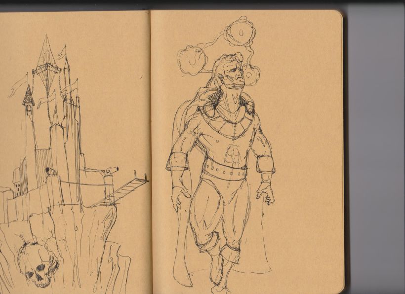 Mi proyecto del curso: Sketchbook fantástico: dibuja personajes desde la imaginación 11
