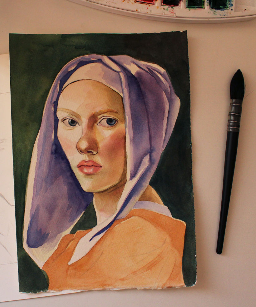 Portrait of a woman- Unfinished 1