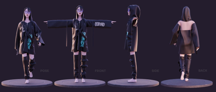 My project for course: Clothing Design with Marvelous Designer 2