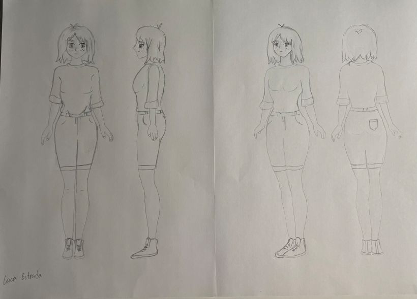 Mi Proyecto del curso: Creación de personajes manga 4