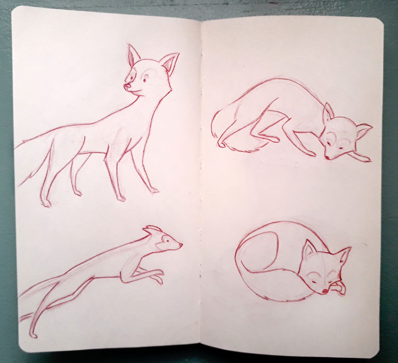  Mi proyecto del curso  Dibujo a lápiz de animales realistas para cuentos