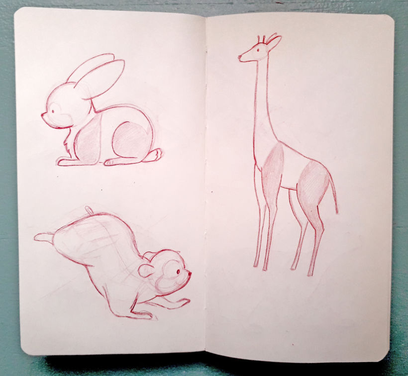 Mi proyecto del curso: Dibujo a lápiz de animales realistas para cuentos 2