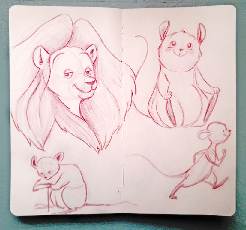 Mi proyecto del curso: Dibujo a lápiz de animales realistas para cuentos 5
