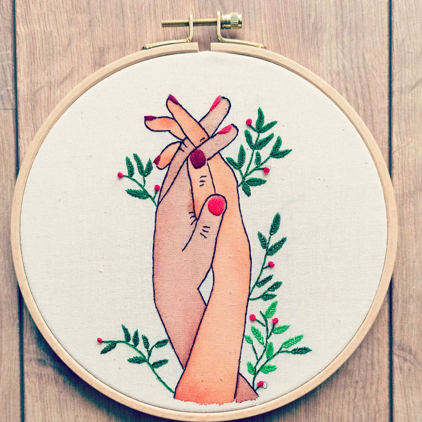Embroidery by @nicole_newman_carrillo.