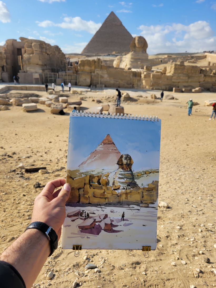 Sketching Trip in Egypt! 2