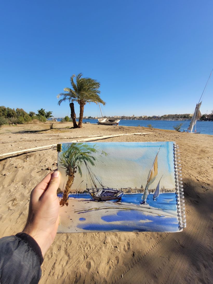 Sketching Trip in Egypt! 8