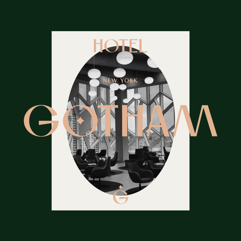 Hotel Gotham  - Brand identity design 8