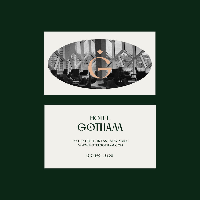 Hotel Gotham  - Brand identity design 9