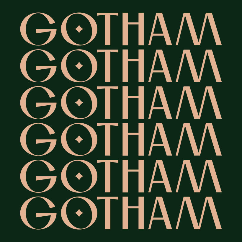 Hotel Gotham  - Brand identity design 12