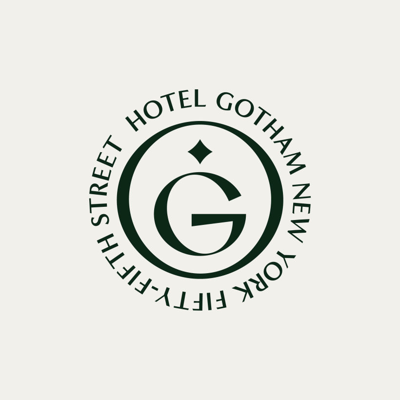 Hotel Gotham  - Brand identity design 13