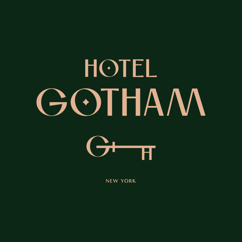 Hotel Gotham  - Brand identity design 14