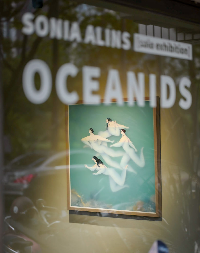 "Oceanids". Solo Exhibition 8