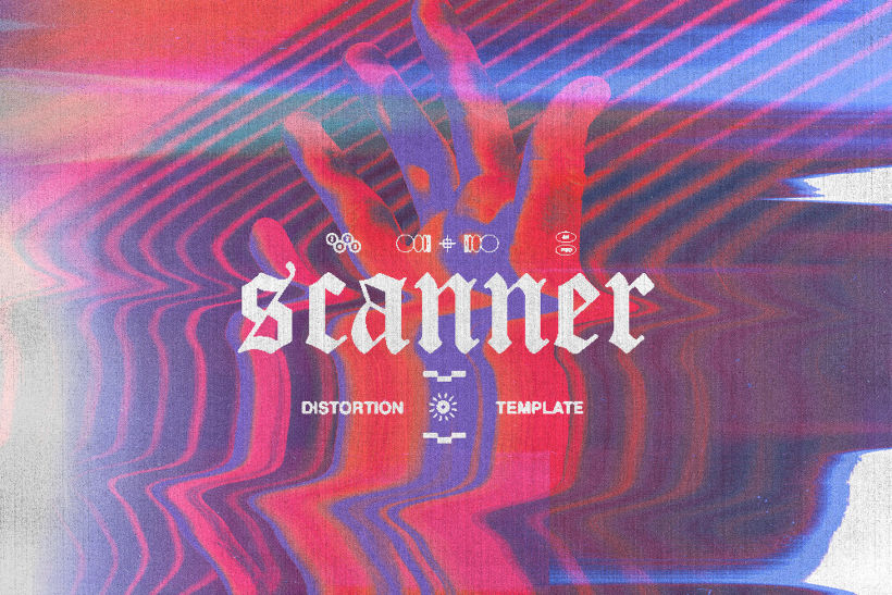 Scanner Distortion Template 2