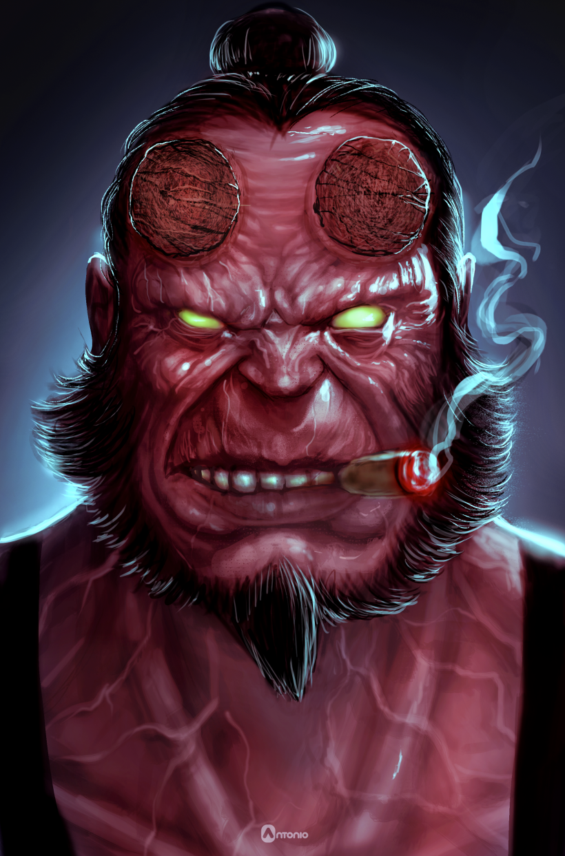 Ilustración Hellboy 2