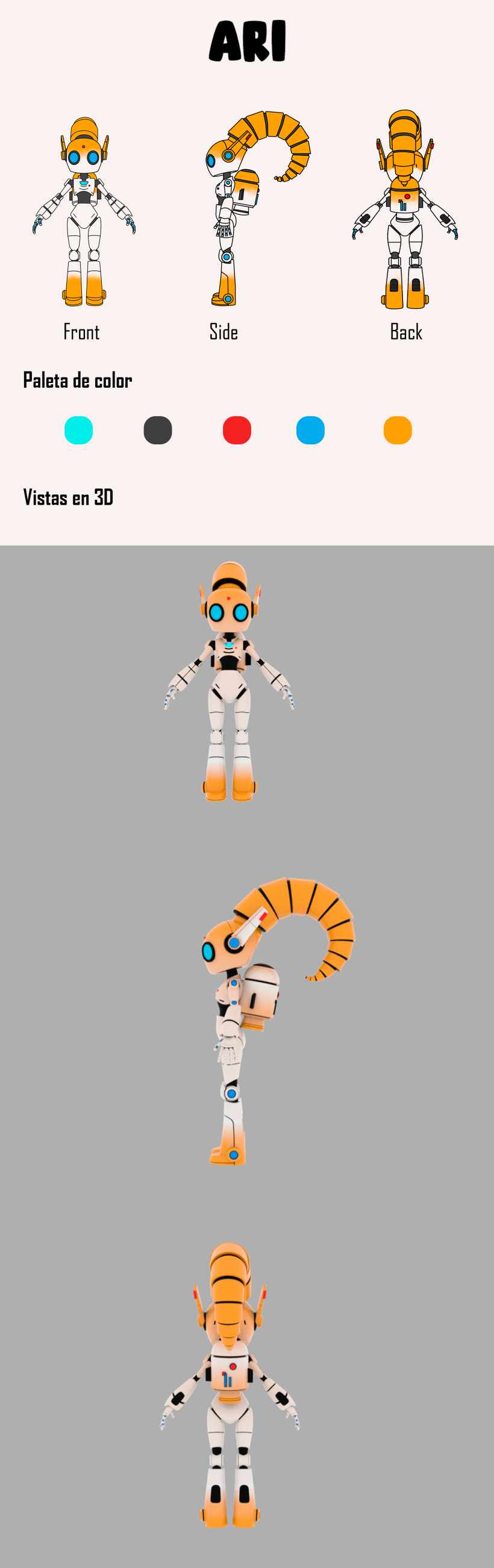 Mi proyecto del curso: Introducción a la creación de personajes y modelado 3D con Maya 2