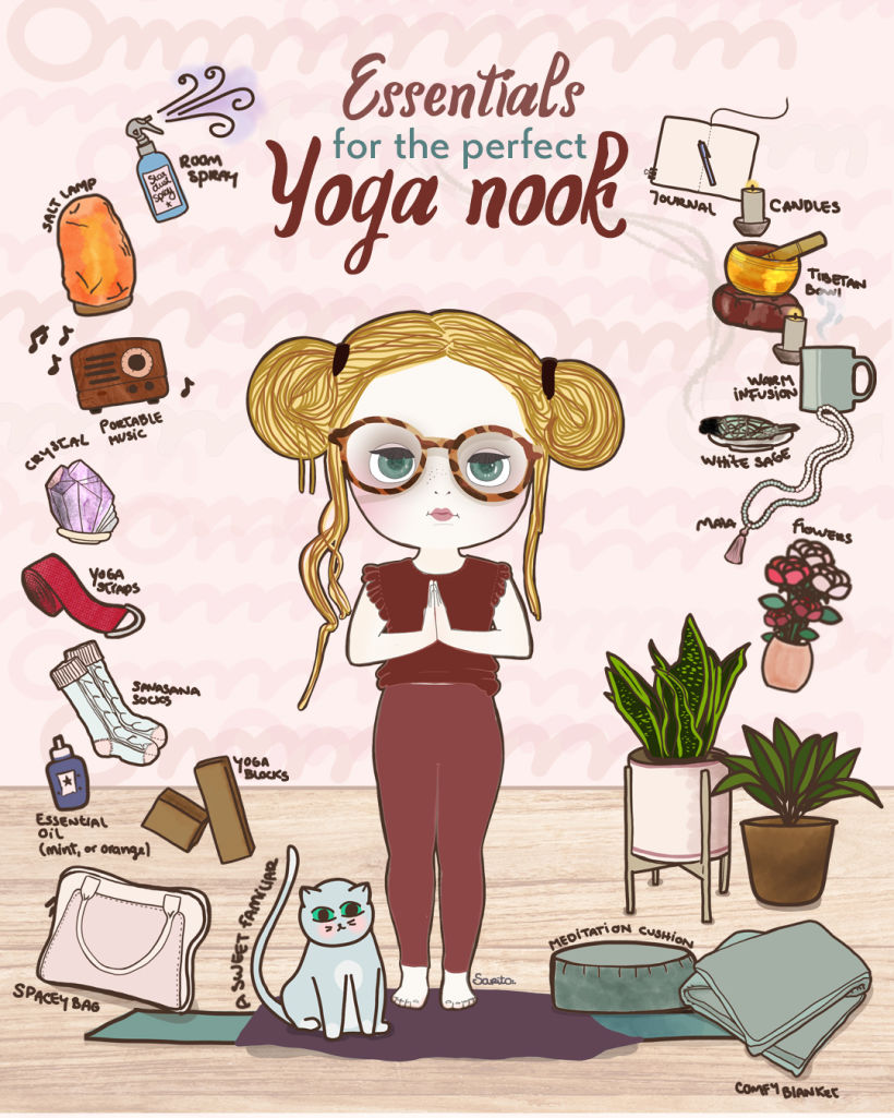 Essentials for the perfect Yoga nook:.