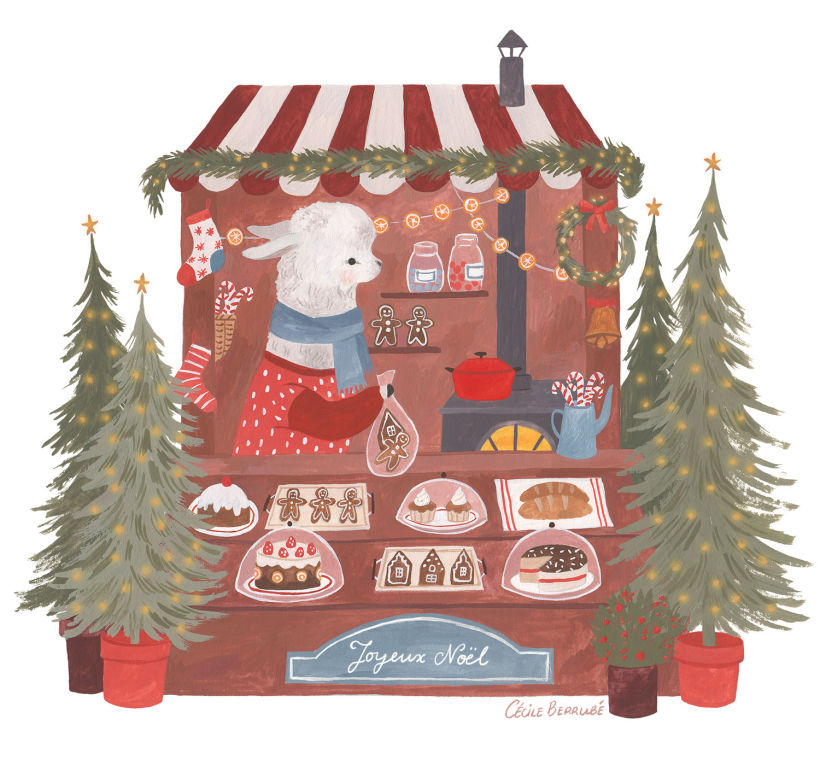 Christmas and winter illustrations  8