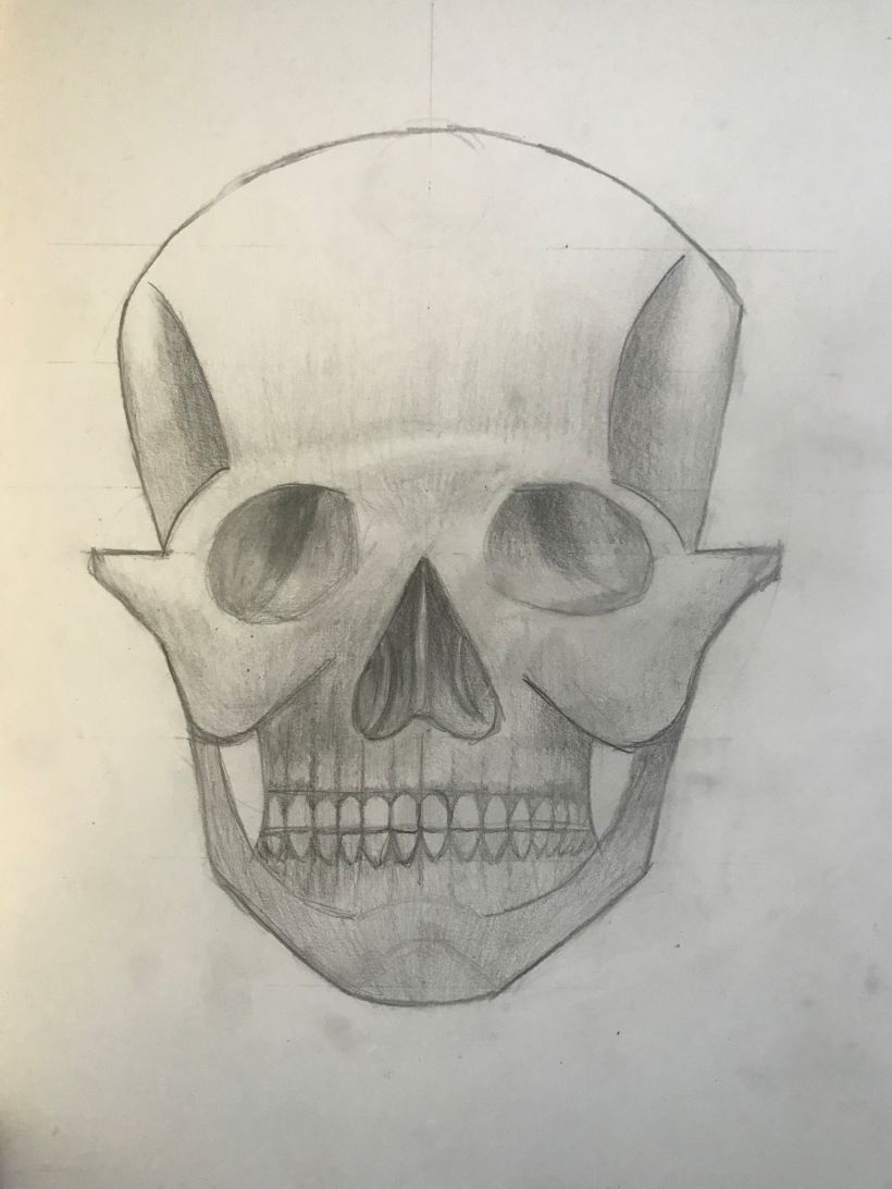 Il mio progetto del corso: Disegno anatomico della testa umana 6
