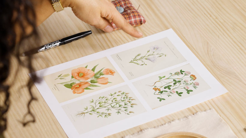 Free Hand Embroidery Pattern: Exuberant Flower – NeedlenThread.com