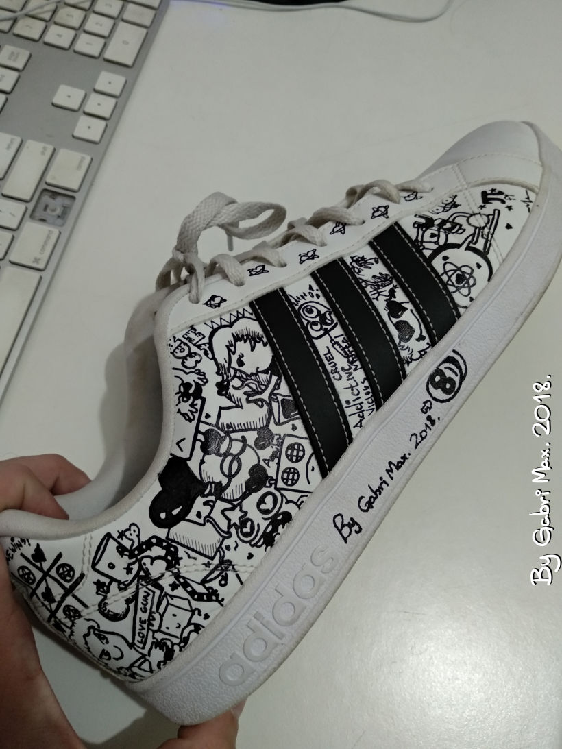 Adidas Superstar Doodle