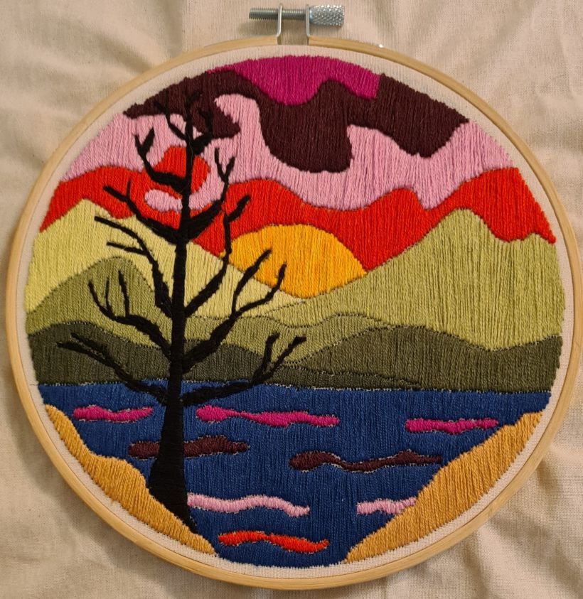 My project for course: Abstract Color and Design for Embroidery 1