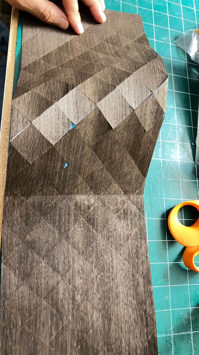 Mi proyecto del curso: Madera como material textil: crea piezas en 3D 5