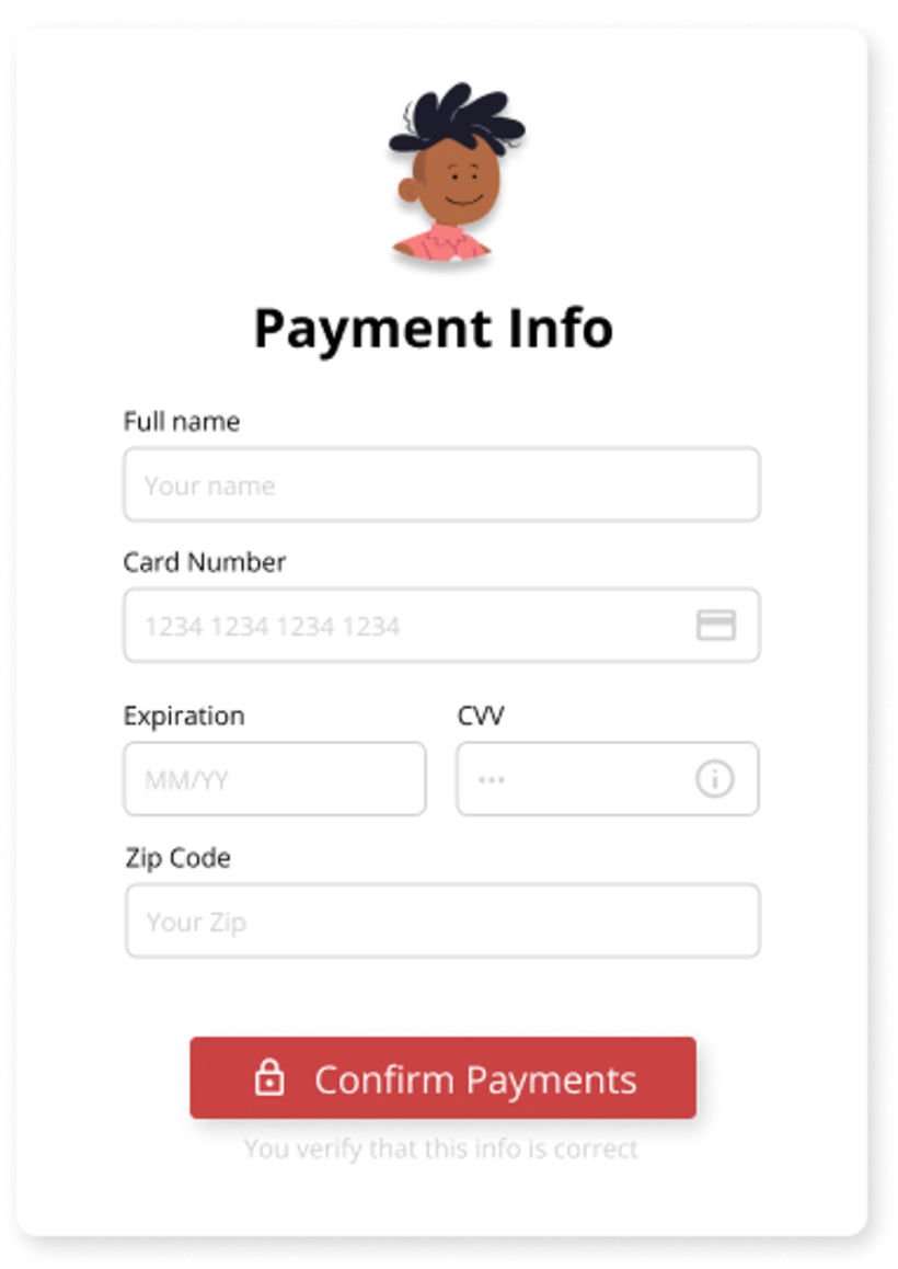 Payment Overlay