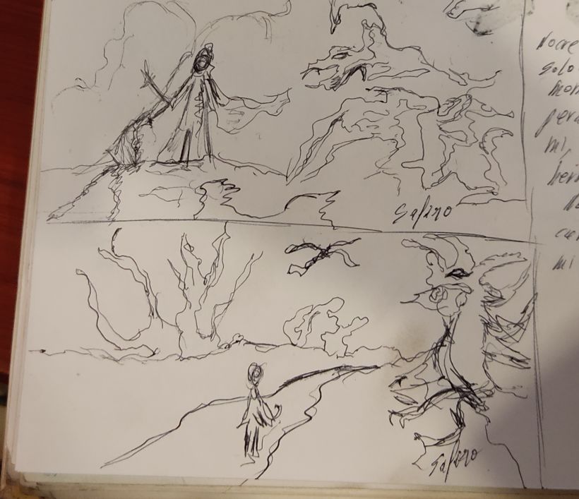 Mi proyecto del curso: Sketchbook fantástico: dibuja personajes desde la imaginación 4