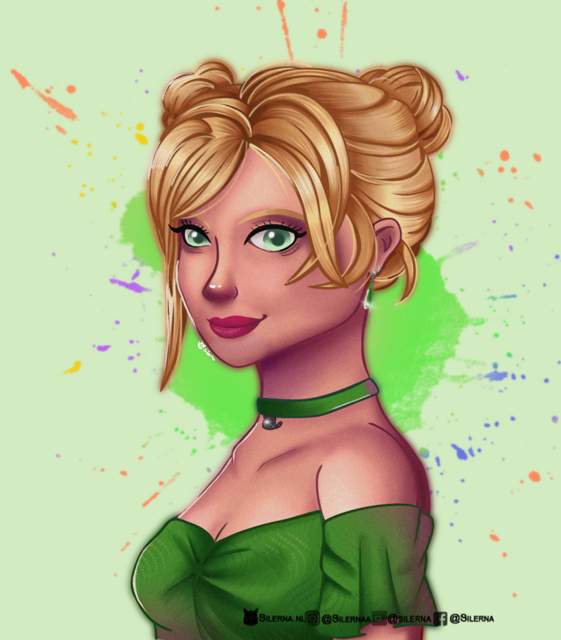 My project for course: Female Character Portraits in Procreate 4