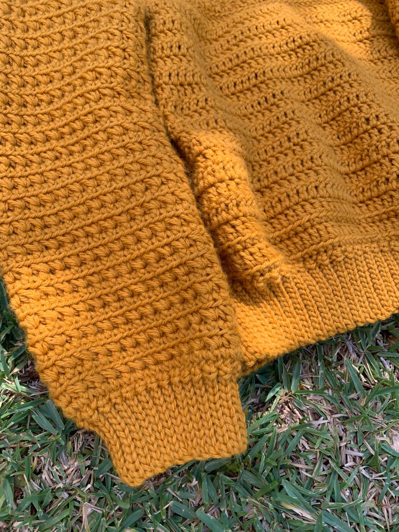 Mi proyecto del curso: Diseño de prendas a crochet: patronaje y escalado de tallas 4