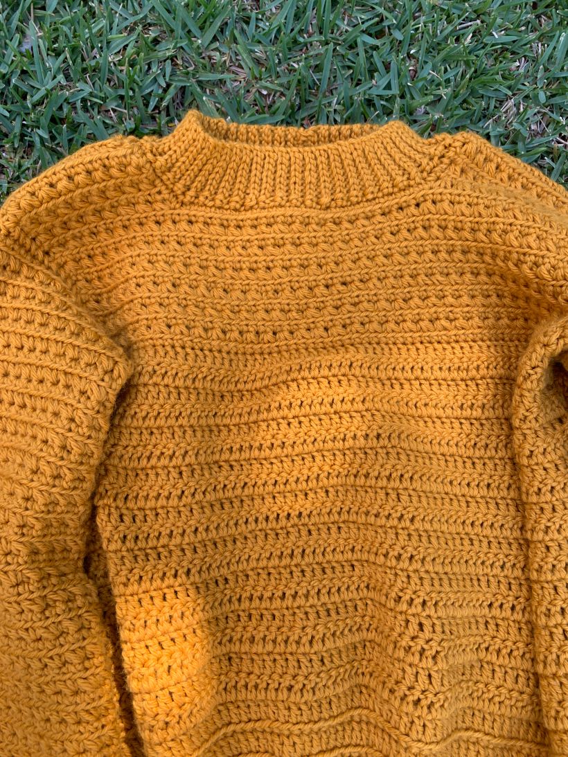 Mi proyecto del curso: Diseño de prendas a crochet: patronaje y escalado de tallas 3