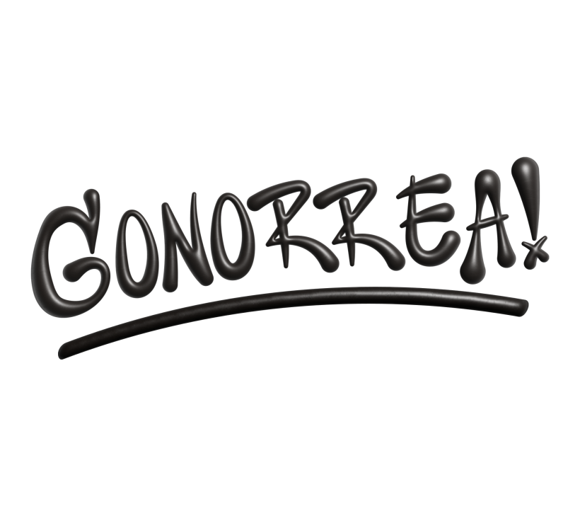 Gonorrea | LEttering and Type Art 7