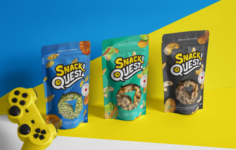 Branding & Packaging | Snack Quest Snacks 7