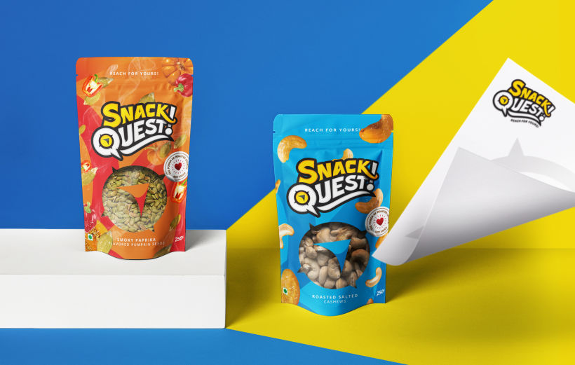Branding & Packaging | Snack Quest Snacks 11