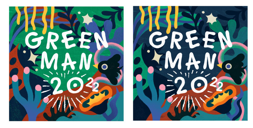 Green Man logos