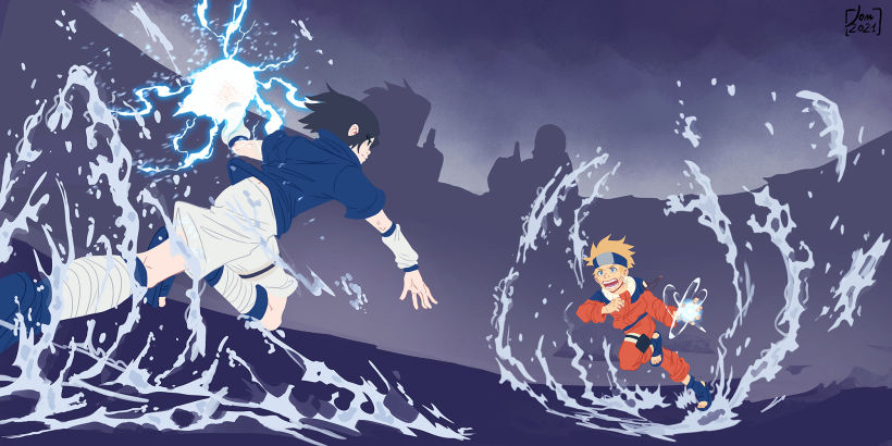 Naruto VS Sasuke