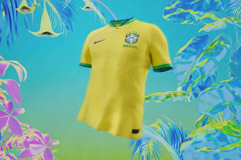 Camisa Oficial da Seleção Brasileira. Imagem: Nike